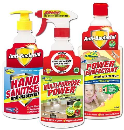 OzKleen Sanitiser - Essentials Pack