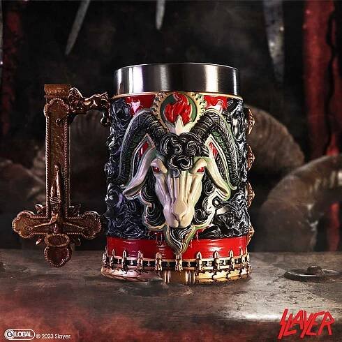 Slayer korbel 500 ml/15.3 cm/1.17 kg, Reign In Blood | Musicwear - Trička, mikiny