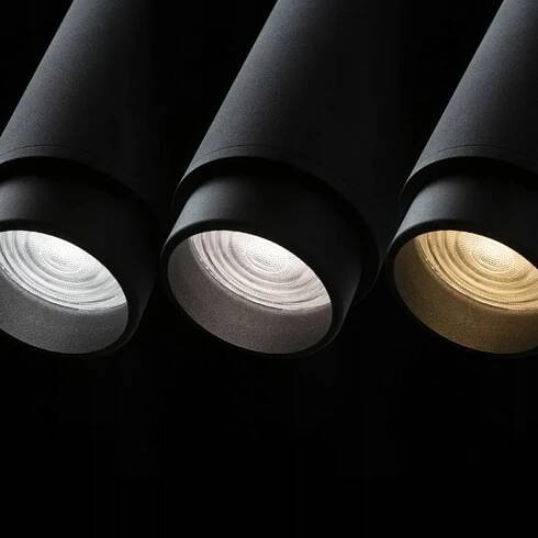 RENDL FOCUS 20 DIMM LED 20W černá, tříokruhová lišta, 10-60°, 3000K/4000K/5 Značka RED Design Rendl