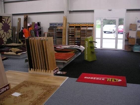 Prodejna Domažlice - koberce, podlahy, linoleum, PVC | Koberce HIT