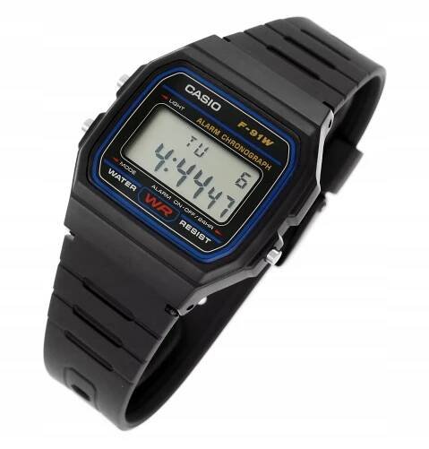 Hodinky CASIO F-91W-1YEG Druh analogovo-digitální
