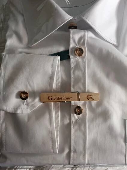 Bílá pánská košile slim fit, dlouhý rukáv