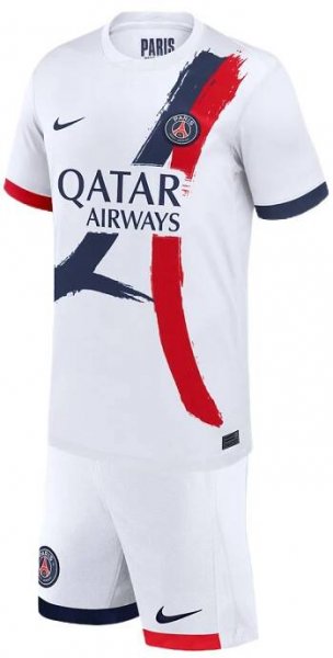 Kids PSG Away Jersey Kit 2024/25