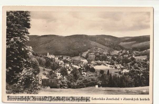 Josefův Důl  - Pohlednice místopis