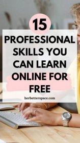Skills You Can Learn Online For Free
