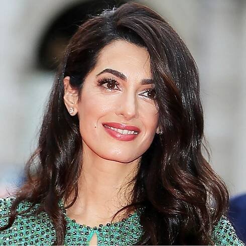 Amal Clooney Just Made a Sheer Corset Dress Look So Elegant