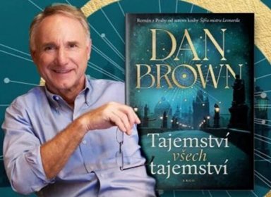 Dan Brown se představí s Tajemstvím všech tajemství ve Velkém sále Lucerny