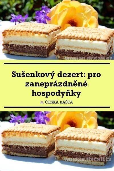 Sušenkový dezert: pro zaneprázdněné hospodyňky, 2025