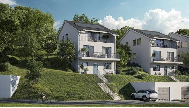 Genießen Sie die Lage – Ausblick und ein modernes freistehendes Einfamilienhaus