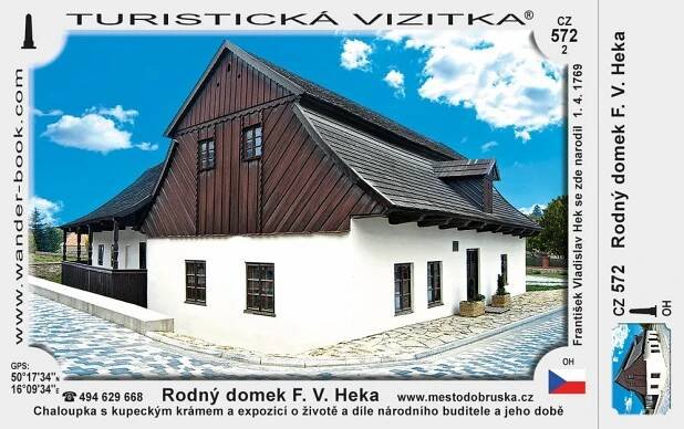 Rodný domek F. V. Heka