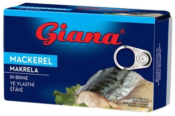 Makrela ve vlastní šťávě Giana levně | Kupi.cz