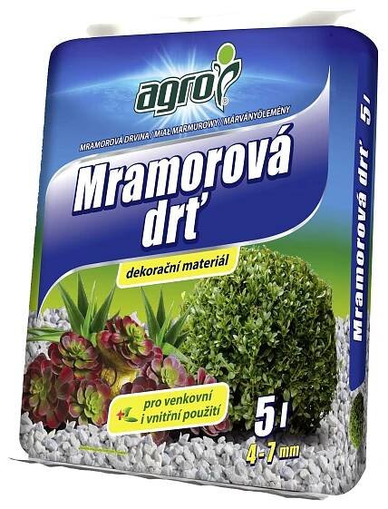 MRAMOR drť 4-7 mm biela 5 l