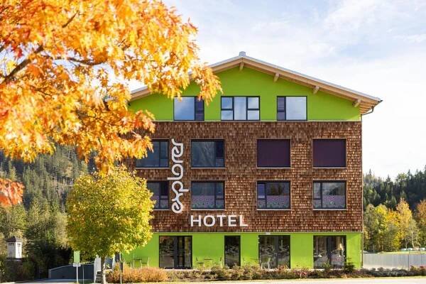 Explorer Hotel Hinterstoder Exteriér fotografie