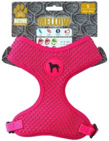 Postroj Active Dog Mellow S růžový 1,5x35-47cm