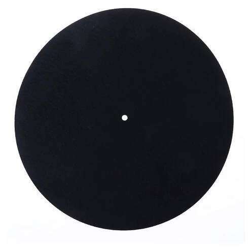 Slipmat filcová podložka pro gramofon - černá