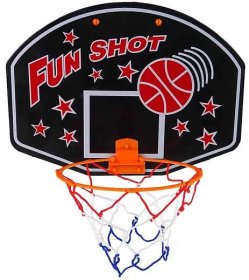 Hračky pro děti: Basketbalový koš s míčem a pumpičkou