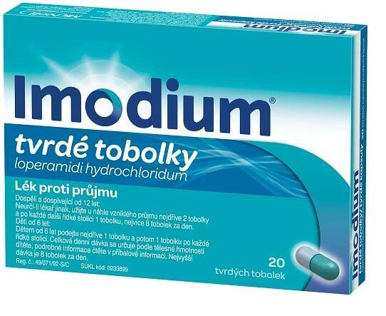 Imodium 2 mg 20 tobolek