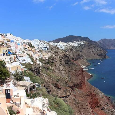 Z Heraklionu: Celodenní výlet na Santorini s volitelnou dopravou | GetYourGuide