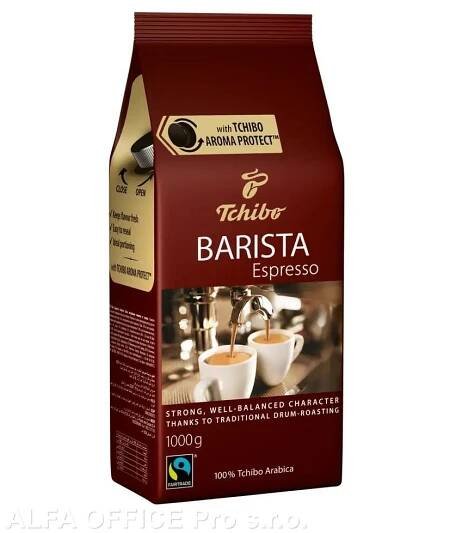 Zrnková káva Tchibo Barista Espresso / 1 kg