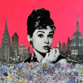 Obrazová reprodukce Audrey Hepburn, 2015,