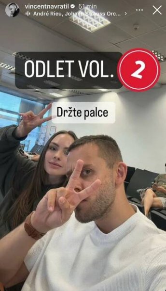 Syn Žilkové Vincent Navrátil: Místo dovolené u moře hysterie na letišti!