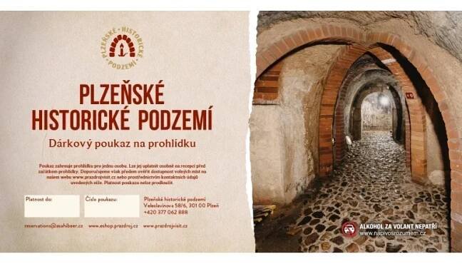 Prohlídka plzeňského historického podzemí