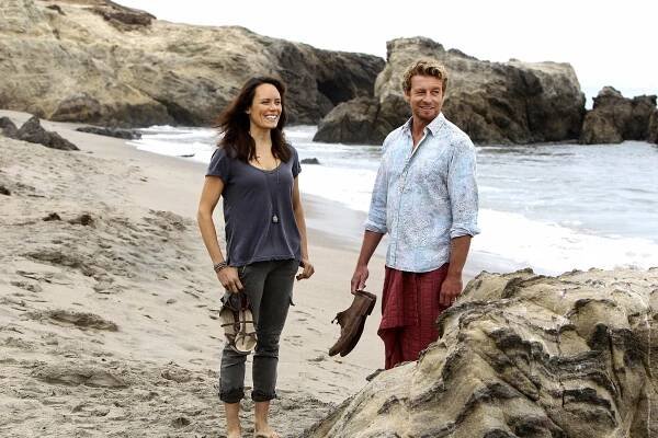 Mentalista - Můj blankytný ráj - Z filmu - Emily Swallow, Simon Baker