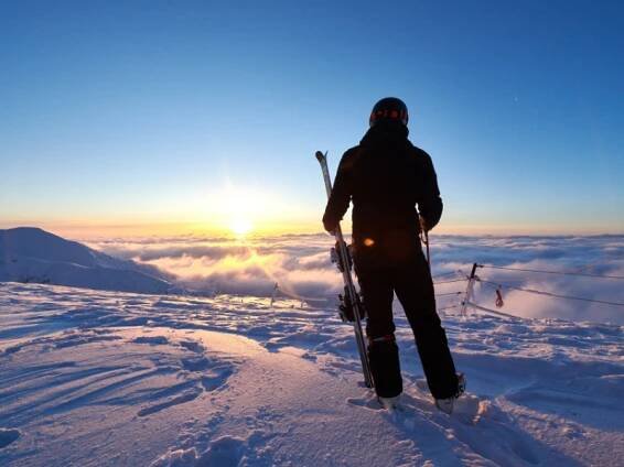 Ski touring Krvavec
