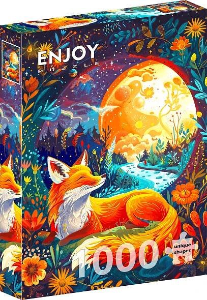 ENJOY Puzzle Měsíční liška 1000 dílků