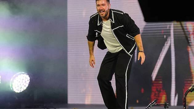Zpěvák Marek Ztracený vystoupil v sobotu večer v Plzni na závěr svého turné.