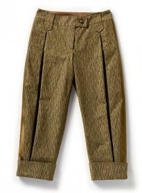 Camouflage Cotton Trousers | Klára Nademlýnská