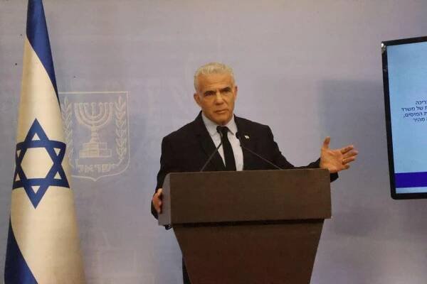 Lapid: Threat to democracy weakened the country
