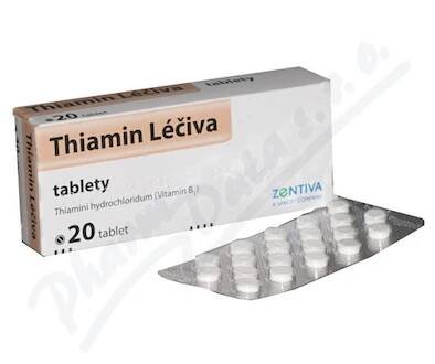 Léčiva Thiamin 50mg—20 tablet - Kapka Zdraví