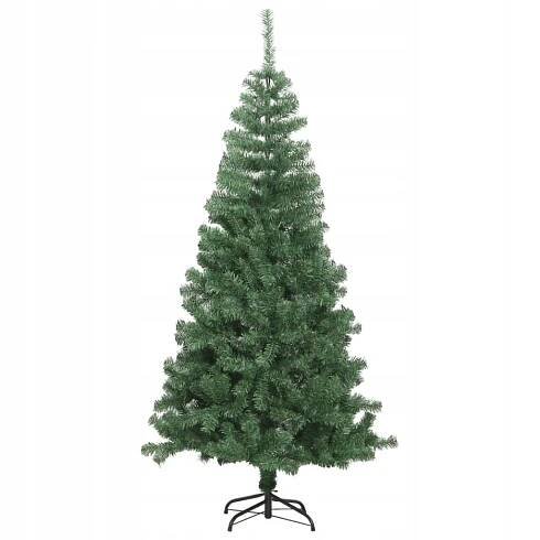 Umělý Vánoční Stromek Se Stojanem 120 Cm 230 Větviček Zelená / 240 x 120 cm Druh vánočního stromku umělý