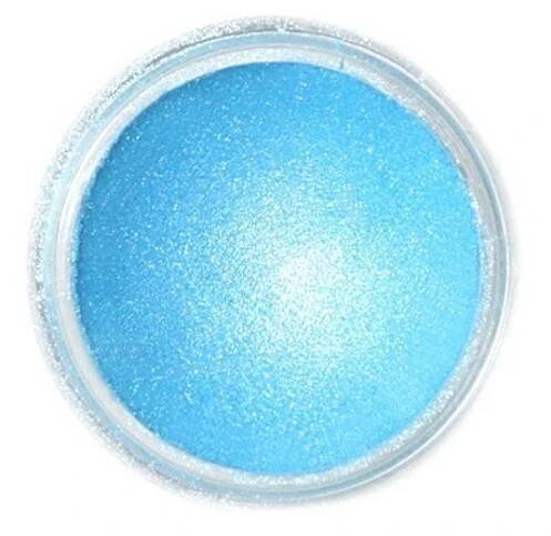 Dekorativní prachová perleťová barva Fractal - Crystal Blue, Kristálykék (2,5 g)