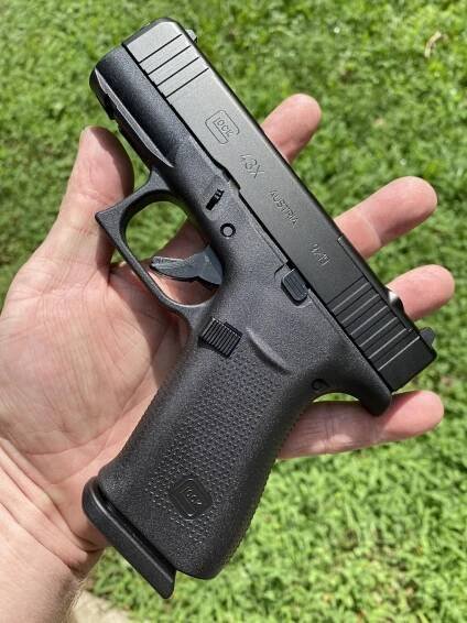 Pistole samonabíjecí GLOCK 43 X (R/MOS/FS), ráže: 9 mm Luger | STŘELNICE LERO