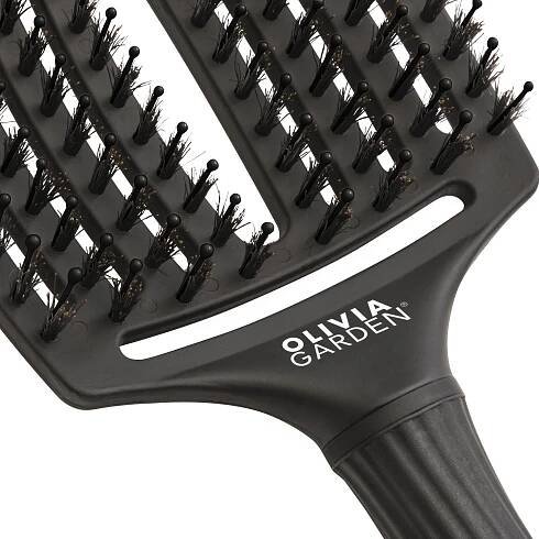OLIVIA GARDEN Fingerbrush Combo Full Black Large