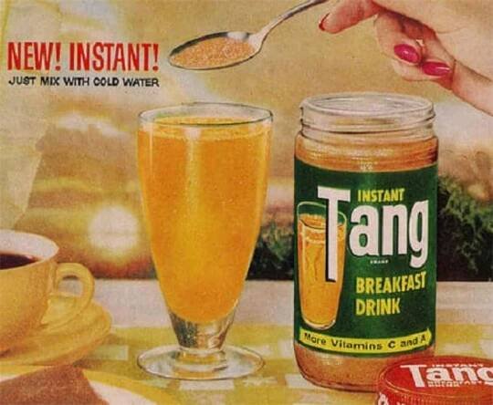 Instantní nápoj Tang byl legendou. FB Retro vzpomínky na časy před rokem 1989 a FB Retro - Československo