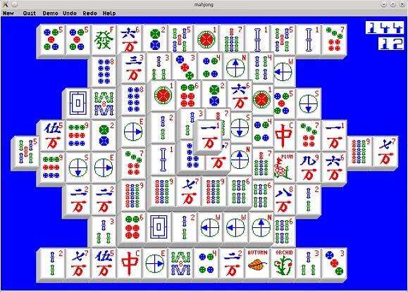 Seed7 Program: Mahjong