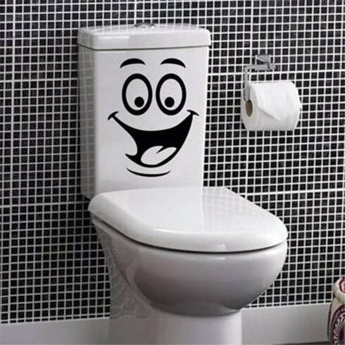 Samolepky na WC prkénko - Samolepky na WC poklop Brno