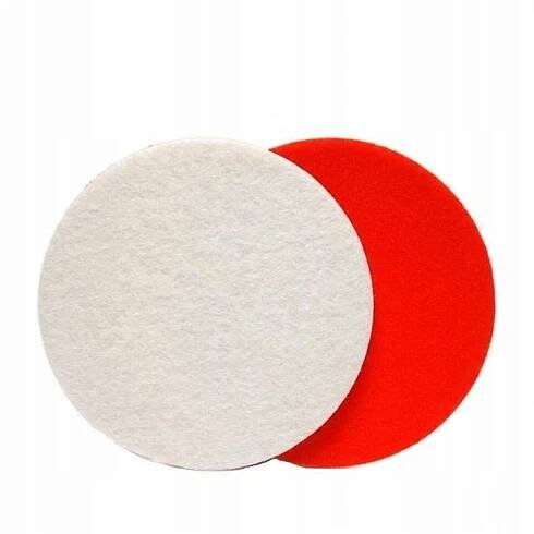 FILC POLERSKI Z RZEPEM CZEPNYM 125mm x 10mm NA DISK PRO LEŠTICÍ BRUSKU