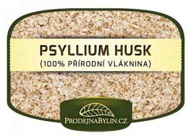 Psyllium Husk (Jitrocel indický osemení) 1000g - Byliny.cz