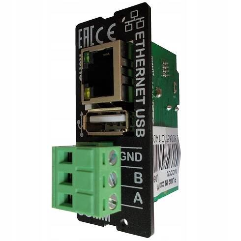 ZÁSUVNÝ MODUL DATAKOM COMM s Ethernetom, RS-485 a USB Host