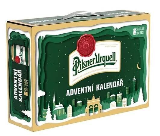 Pilsner Urquell pivní adventní kalendář 24 x 330 ml