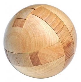 MI-TOYS Dřevěný hlavolam Ball