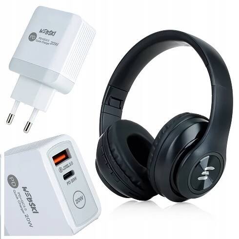 NEJLEPŠÍ dárek POD STROMEČEK BLUETOOTH SLUCHÁTKA PŘES UŠI + NABÍJEČKA