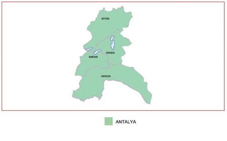 Antalya Baskı Bölgeleri