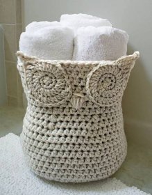 Owl Basket, Owl, Basket, Craftsy, Projects, Creative