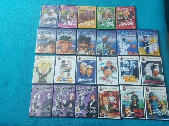 Louis de Funès DVD kolekce - 23 filmů