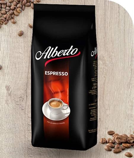 Alberto Espresso káva zrnková arabica intenzivní 1kg Kód výrobce 4FC8654D311_2016